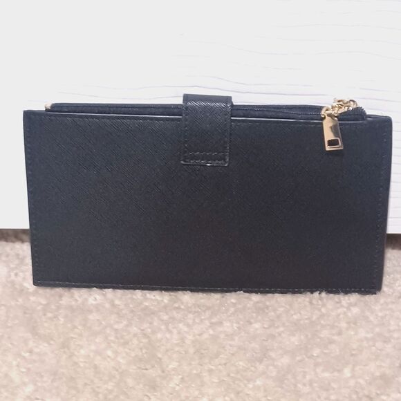 TRAVELAMBO Genuine Black Leather Bifold Wallet, RFID Blocking - Picture 2 of 4